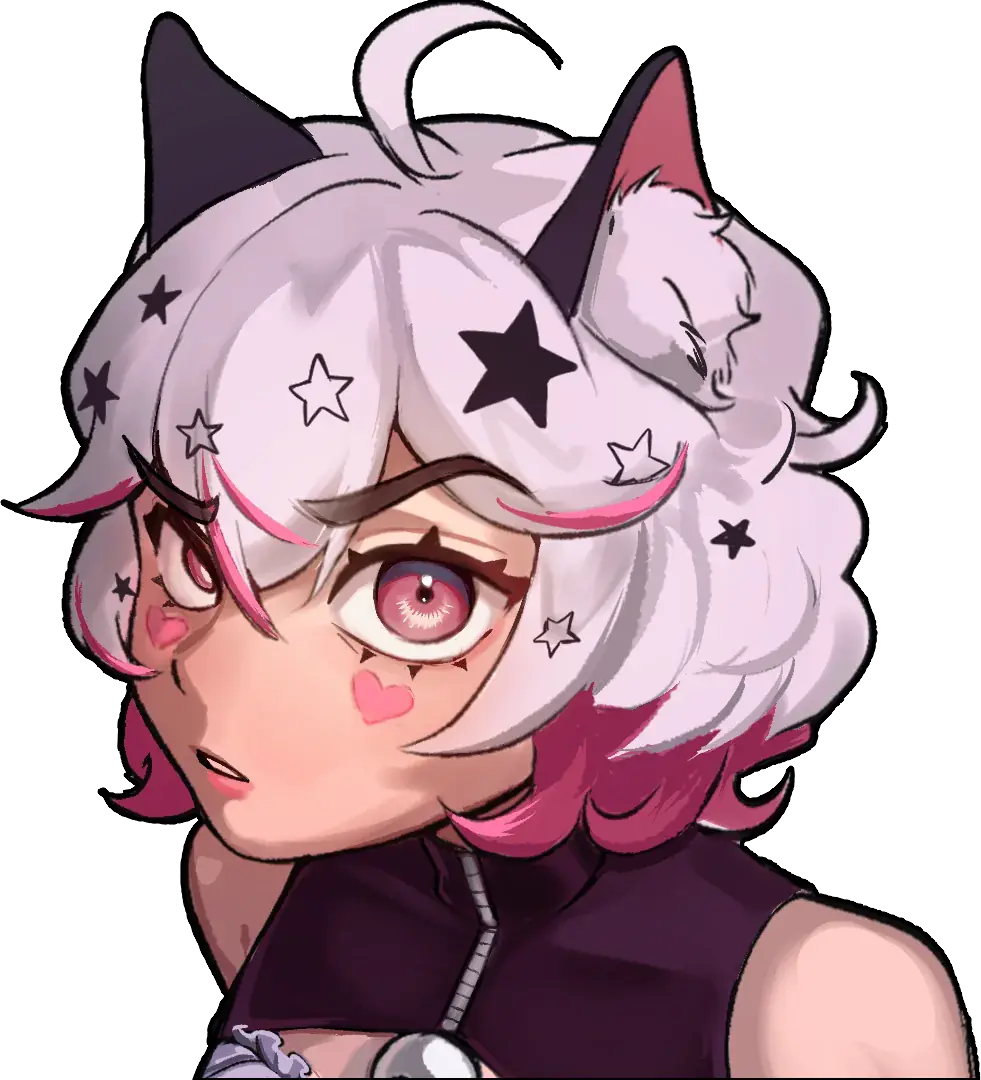 MeowlyVA illustrated portrait by Varoon