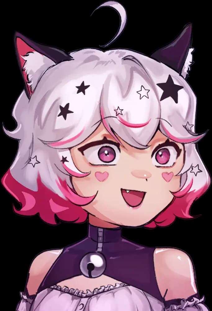 MeowlyVA playful pose by Varoon